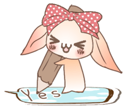 Tony Meng rabbit2 sticker #10728582