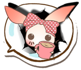 Tony Meng rabbit2 sticker #10728586