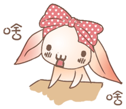 Tony Meng rabbit2 sticker #10728587
