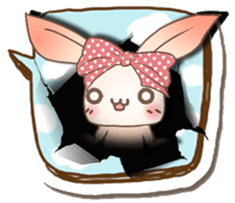 Tony Meng rabbit2 sticker #10728588