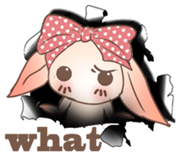 Tony Meng rabbit2 sticker #10728589