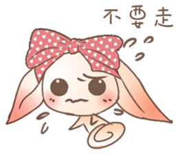 Tony Meng rabbit2 sticker #10728591