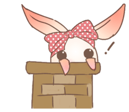 Tony Meng rabbit2 sticker #10728594