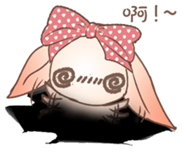 Tony Meng rabbit2 sticker #10728595