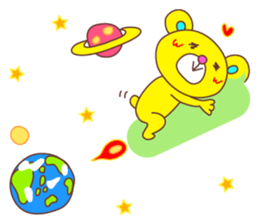 Balloon Love Bear 2 sticker #10741818