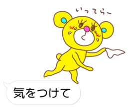 Balloon Love Bear 2 sticker #10741838