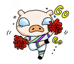 Funnypig sticker #10762505