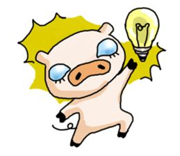 Funnypig sticker #10762509