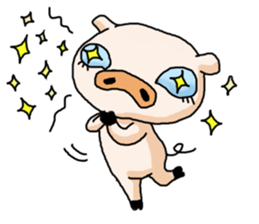 Funnypig sticker #10762514