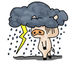 Funnypig sticker #10762515