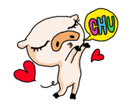 Funnypig sticker #10762523