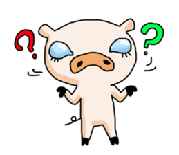 Funnypig sticker #10762524