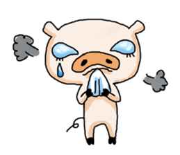 Funnypig sticker #10762526