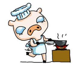 Funnypig sticker #10762528