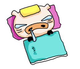 Funnypig sticker #10762529