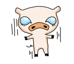 Funnypig sticker #10762530