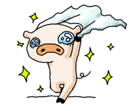 Funnypig sticker #10762533