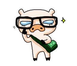 Funnypig sticker #10762535