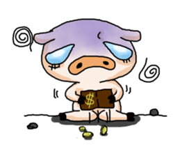Funnypig sticker #10762536
