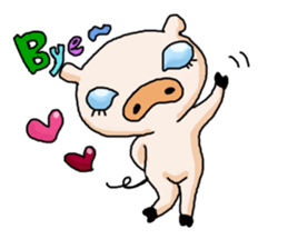 Funnypig sticker #10762537