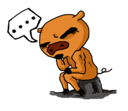 Funnypig sticker #10762540