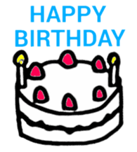 Congratulations and thanks(Japanese) sticker #10871896