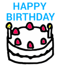 Congratulations and thanks(Japanese) sticker #10871896