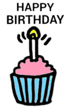 Congratulations and thanks(Japanese) sticker #10871901