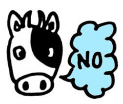 Animal reaction(Japanese) sticker #10888362