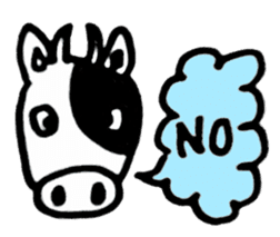 Animal reaction(Japanese) sticker #10888362