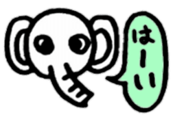 Animal reaction(Japanese) sticker #10888363