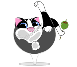 Tuxadore Cat 2 sticker #10888572