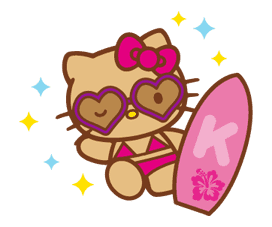 Hello Kitty Around the World sticker #22416