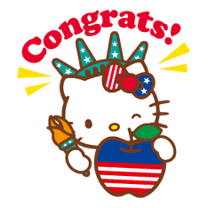 Hello Kitty Around the World sticker #22417