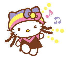 Hello Kitty Around the World sticker #22423