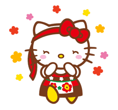 Hello Kitty Around the World sticker #22424
