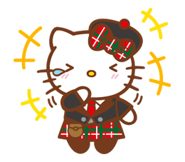 Hello Kitty Around the World sticker #22425