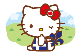 Hello Kitty Around the World sticker #22429