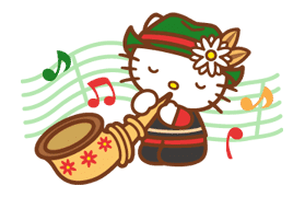 Hello Kitty Around the World sticker #22434