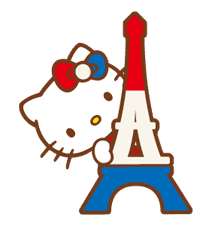 Hello Kitty Around the World sticker #22438