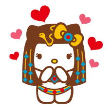 Hello Kitty Around the World sticker #22442