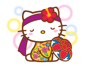 Hello Kitty Around the World sticker #22444