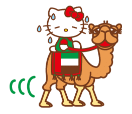 Hello Kitty Around the World sticker #22448