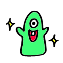 Vivid Color monster sticker #11019721