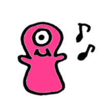 Vivid Color monster sticker #11019724