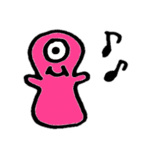 Vivid Color monster sticker #11019724