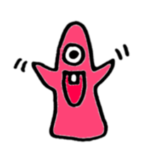 Vivid Color monster sticker #11019730