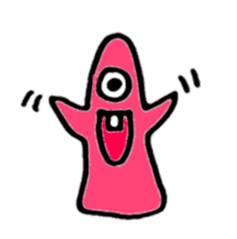 Vivid Color monster sticker #11019730