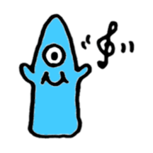 Vivid Color monster sticker #11019735