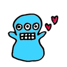 Vivid Color monster sticker #11019737